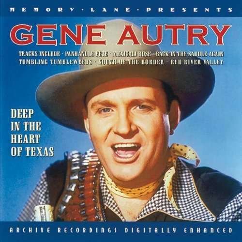 Cover for Gene Autry · Deep in the Heart of Texa (CD) (2001)