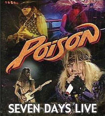Cover for Poison · Seven Days Live (CD) (2017)