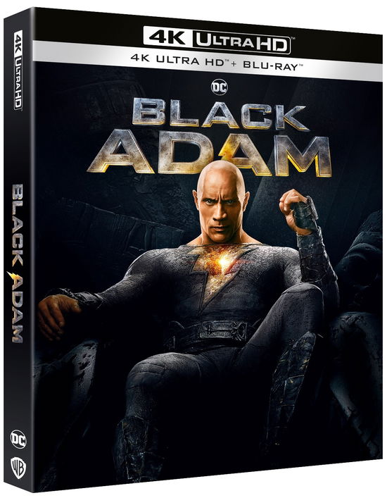 Cover for Black Adam (4k Ultra Hd+blu-ra · Black Adam (Blu-Ray 4K Ultra HD+Blu-Ray) (Blu-ray) (2023)