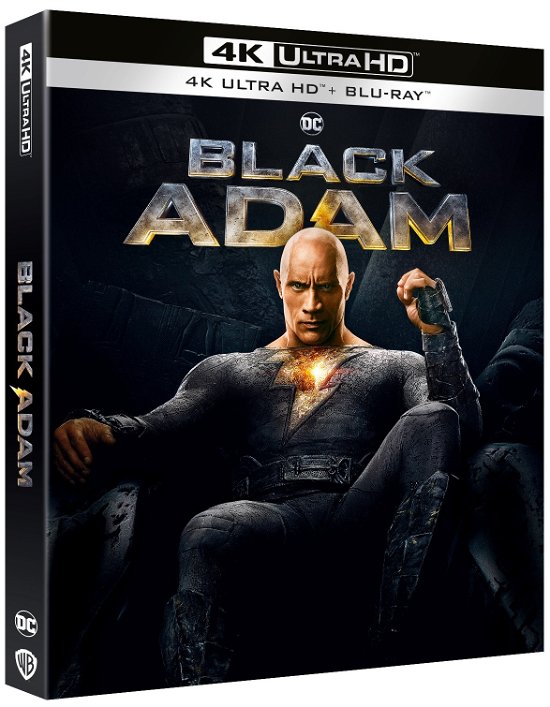 Cover for Black Adam (4k Ultra Hd+blu-ra · Black Adam (Blu-Ray 4K Ultra HD+Blu-Ray) (Blu-ray) (2023)