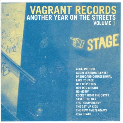Cover for Vagrant Records: Another Year On The Streets · Vagrant Records: Another Year on the Streets Vol.1 (CD)