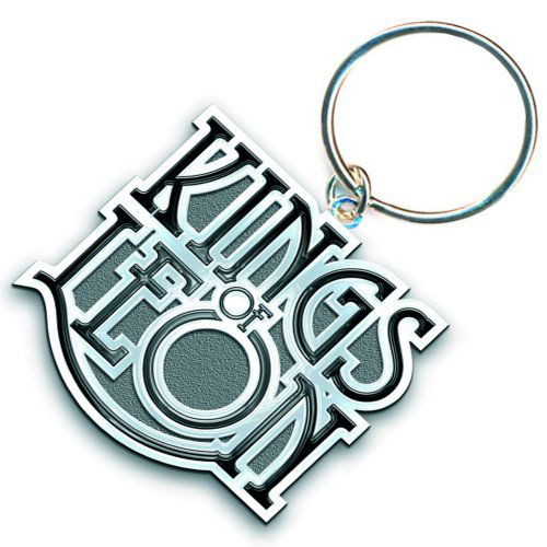 Kings of Leon Keychain: Scroll Logo (Enamel In-fill) - Kings of Leon - Fanituote - Unlicensed - 5055295311121 - keskiviikko 22. lokakuuta 2014