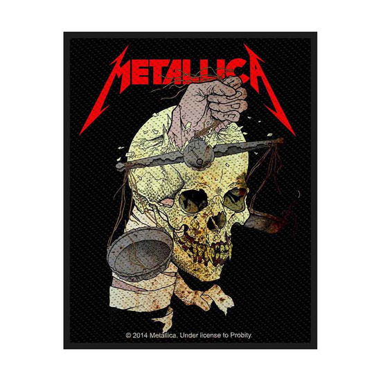 Metallica Standard Woven Patch: Harvester of Sorrow - Metallica - Merchandise - Razamataz - 5055339750121 - August 19, 2019