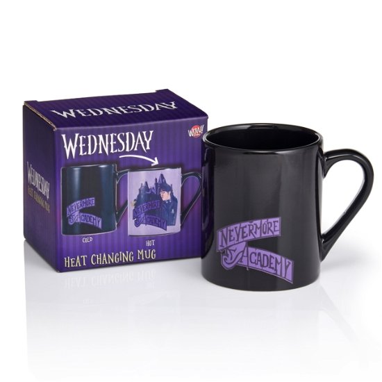 Cover for Wednesday · Wednesday Nevermore Academy Heat Changing Mug (Krus) (2023)