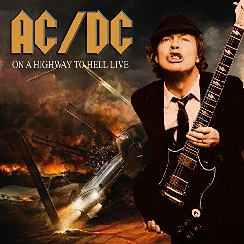 Cover for AC/DC · On a Highway to Hell Live (CD) (2019)