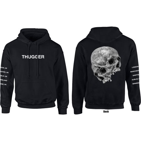 Young Thug Unisex Pullover Hoodie: Skull Date (Sleeve Print) - Young Thug - Koopwaar - Brands In Ltd - 5056170611121 - 