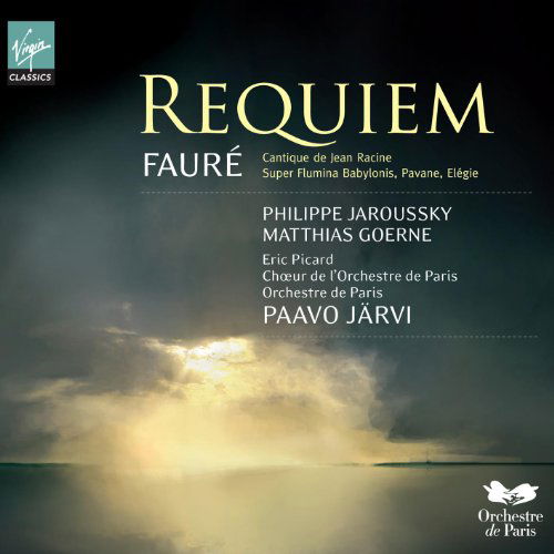 Faure / Requiem Cantique De Jean Racine - Jaroussky / Paris or & Ch/jarvi - Musik - ERATO - 5099907092121 - 12. September 2011