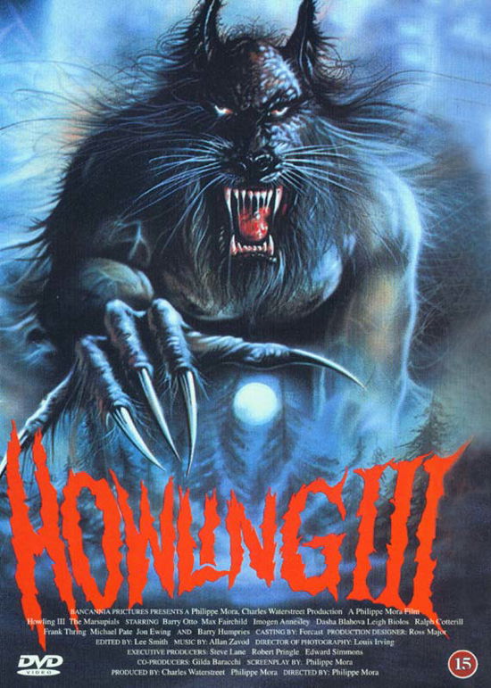 Cover for Howling III: The marsupials (scan) - Howling III: The marsupials (scan) (DVD) (2004)