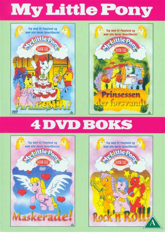 Cover for My Little Pony 1-4 (DVD) (2000)