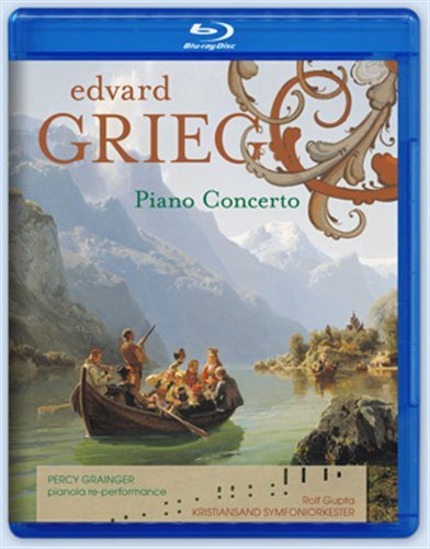 Cover for Grainger / Gupta / Kristiansand SO · Klavierkonzert (Blu-ray Audio) (2009)