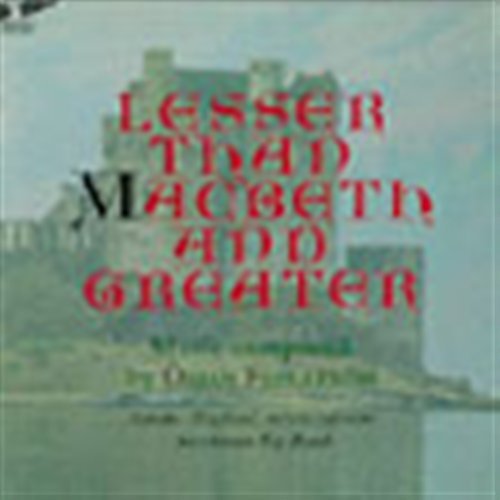 Lesser Macbeth Greater - Fahlstrom,orjan / Norrbotten Big Band - Muziek - PHS - 7391971001121 - 6 mei 1998