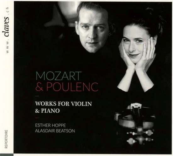 Cover for Mozart / Poulenc · Works For Violin &amp; Piano (CD) [Digipak] (2018)