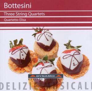 Three String Quartets - G. Bottesini - Musik - DYNAMIC - 8007144680121 - 23. februar 2011