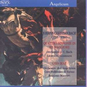 Cover for Maghini Ruggero / Orchestra Dell'angelicum Di Milano / Coro Polifonico Di Torino · Quattro Sinfonie in Re Maggiore / Dies Irae (CD) (1995)