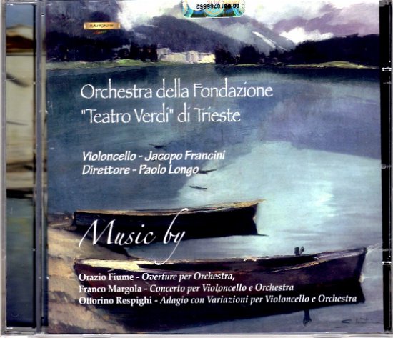 Cover for Orschestra Sinfonica Di Trieste / Longo, Paolo · Overture, Concerto, Adagio Con Variazioni (CD) (2022)