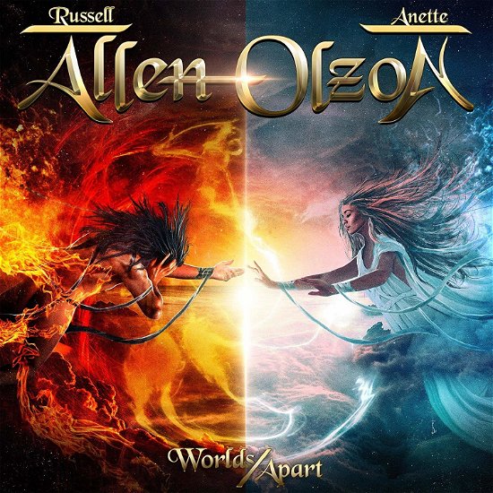 Cover for Allen / Olzon · Worlds Apart (CD) (2020)