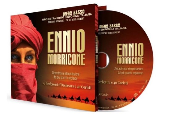 Cover for Basso Diego E Orchestra Ritmo Sinfonica Italiana · Ennio Morricone (CD) [Digipak] (2021)