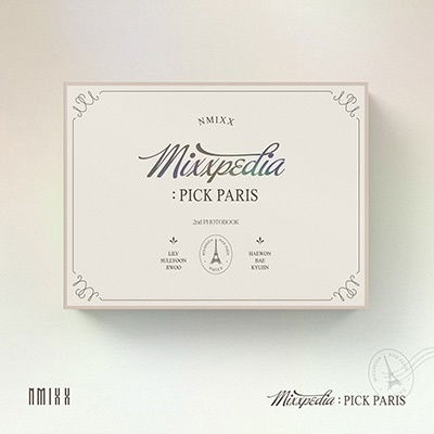 MIXXPEDIA : Pick Paris (2nd Photobook) - Nmixx - Boeken - JYP ENTERTAINMENT - 8809932171121 - 25 mei 2023
