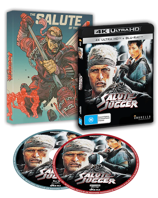 Cover for Peoples, David Webb, Hauer, Rutger · The Salute of the Jugger Aka Blood of Heroes (1989) &amp; Blu-ray (4K Ultra HD) (2025)