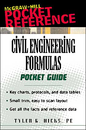 Cover for Tyler Hicks · Civil Engineering Formulas (Paperback Book) [Ed edition] (2001)