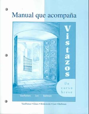 Cover for Vanpatten · Workbook / Lab Manual to accompany Vistazos (Paperback Book) (2001)