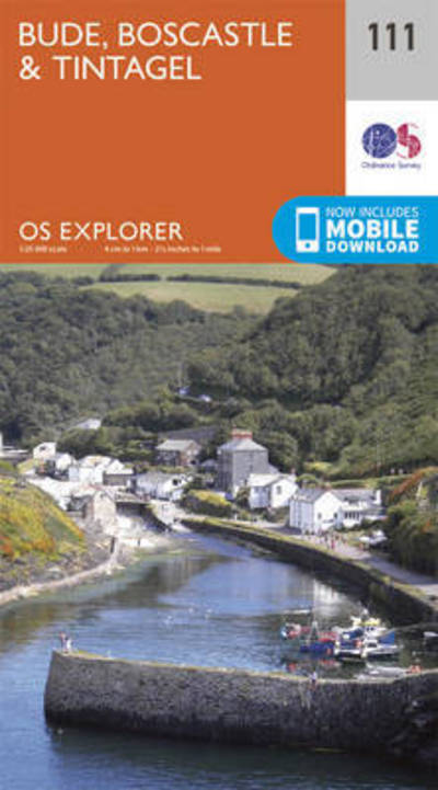 Bude, Boscastle and Tintagel - OS Explorer Map - Ordnance Survey - Livros - Ordnance Survey - 9780319243121 - 16 de setembro de 2015