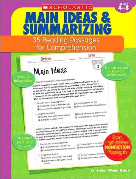 Main Ideas - 0 - Books - Teaching Resources - 9780439554121 - July 1, 2006