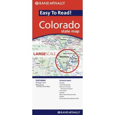 Cover for Rand Mcnally · Rand McNally: Colorado (Map) (2010)