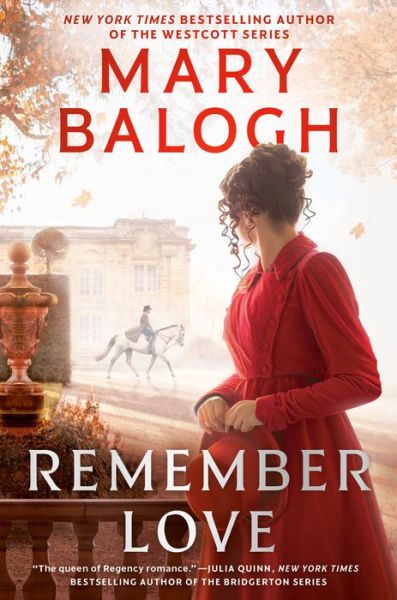 Cover for Mary Balogh · Remember Love (Hardcover Book) (2022)