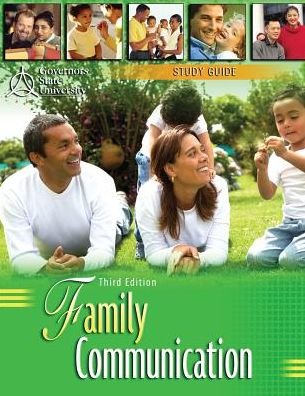 Cover for Governors State University · Family Communication: Study Guide (Paperback Book) [3 Revised edition] (2015)