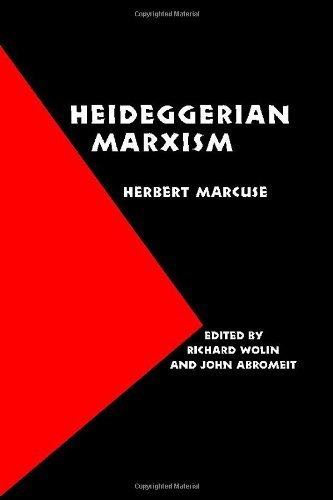 Cover for Herbert Marcuse · Heideggerian Marxism (Paperback Book) (2005)