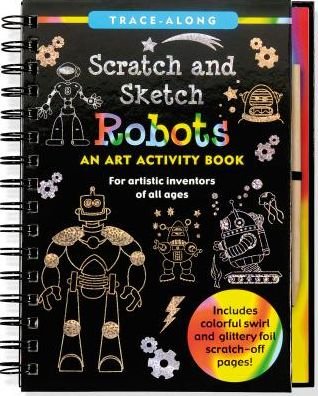 Cover for Lee Nemmers · Scratch &amp; Sketch Robots (Hardcover bog) (2015)