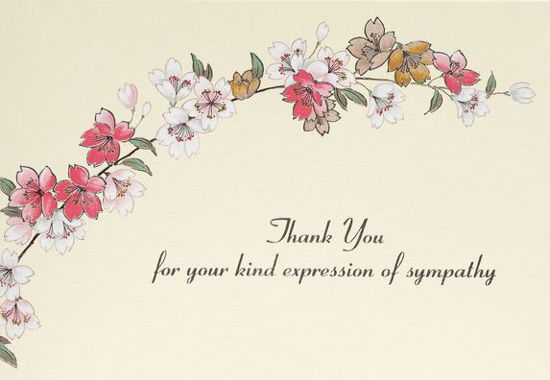 Cover for Peter Pauper Press · Sympathy Floral Thank You Notes (Hardcover bog) (2020)