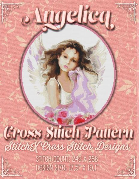 Cover for Tracy Warrington · Angelica Cross Stitch Pattern (Paperback Book) (2015)