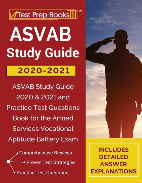 Cover for Test Prep Books · ASVAB Study Guide 2020-2021 (Paperback Book) (2019)