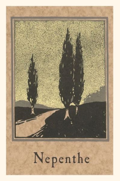 Cover for Found Image Press · The Vintage Journal Cypresses, Nepenthe, California (Paperback Book) (2022)