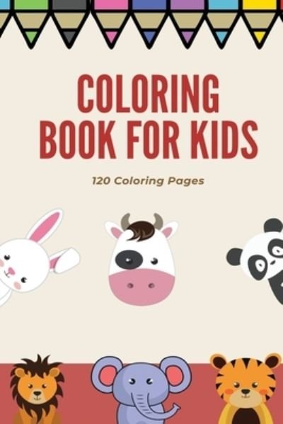 Cover for Coloring Book for Kids · Coloring book for kids 120 Coloring pages (Paperback Book) (2020)
