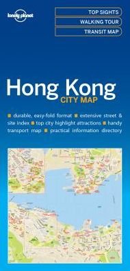 Lonely Planet Hong Kong City Map - Map - Lonely Planet - Livros - Lonely Planet Global Limited - 9781786574121 - 9 de setembro de 2016