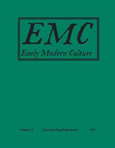 Cover for Will Stockton · Early Modern Culture (Paperback Book) (2019)