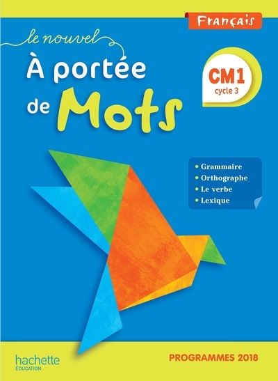 Cover for Lucas · A portee  de mots CM1 Livre de l'eleve   Programmes 2018 (MERCH) (2019)