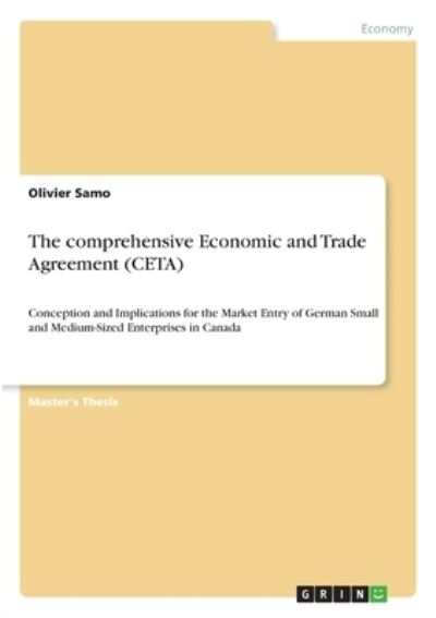 Cover for Samo · The comprehensive Economic and Tra (N/A)