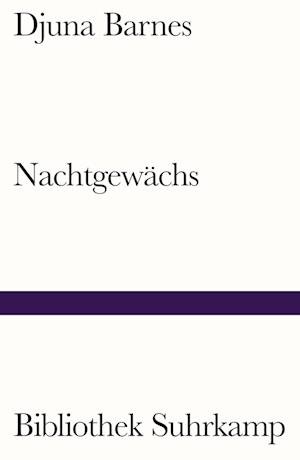 Cover for Djuna Barnes · Nachtgewächs (Book)