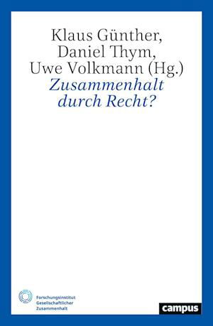 Zusammenhalt Durch Recht? (Bog)