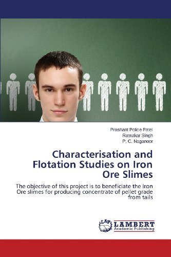 P. C. Naganoor · Characterisation and Flotation Studies on Iron Ore Slimes: the Objective of This Project is to Beneficiate the Iron Ore Slimes for Producing Concentrate of Pellet Grade from Tails (Paperback Bog) (2013)