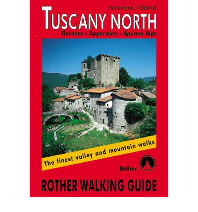 Cover for Bergverlag Rother · Rother Walking Guide: Tuscany North (Sewn Spine Book) (2020)