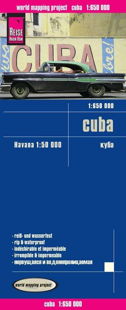 Cover for Reise Know-How · World Mapping Project: Cuba (Gebundenes Buch) (2019)