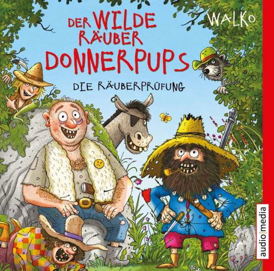 Cover for Walko · Wilde Räuber Donnerpups,Räuber.CD (Book)