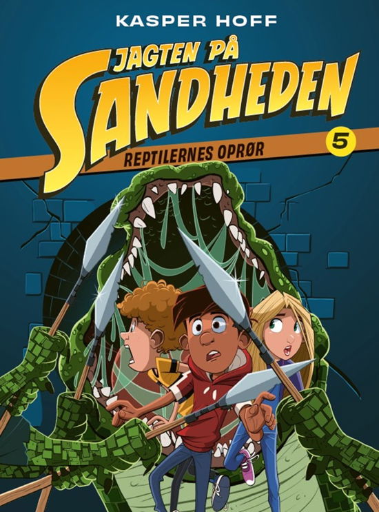 Cover for Kasper Hoff · Jagten på sandheden: Jagten på sandheden 5 - Reptilernes oprør (Gebundesens Buch) [1. Ausgabe] (2023)