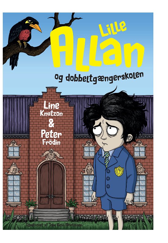 Cover for Line Knutzon og Peter Frödin · Lille Allan og dobbeltgængerskolen (Gebundenes Buch) [1. Ausgabe] [Hardback] (2013)