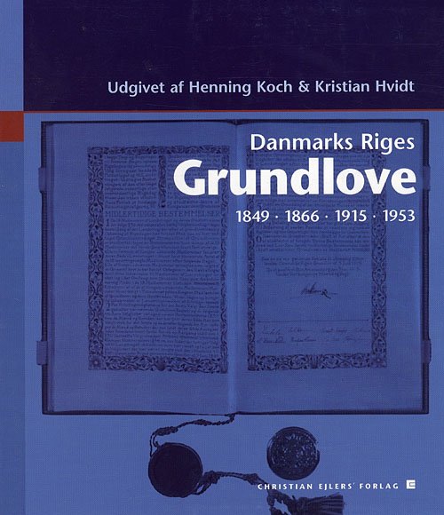 Cover for Henning Koch M.fl. · Danmarks riges grundlove (Sewn Spine Book) [2nd edition] (2000)